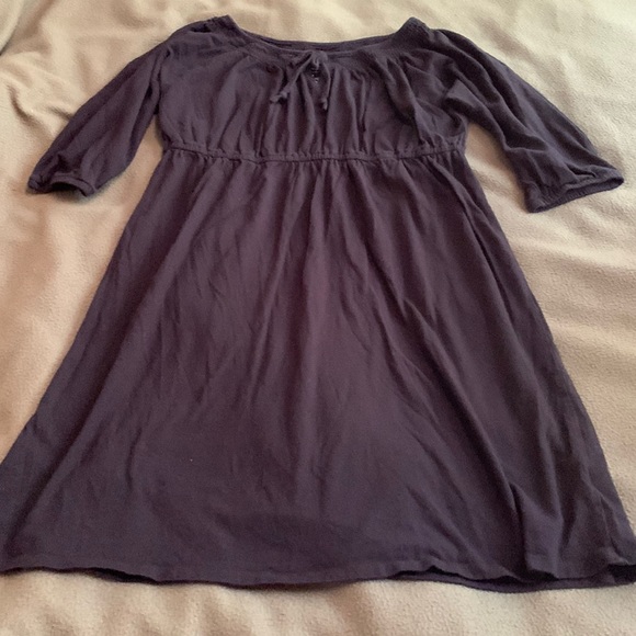 Sonoma Dresses & Skirts - Sonoma black dress.  Above the knee.  Size Medium.  3/4 length sleeves.